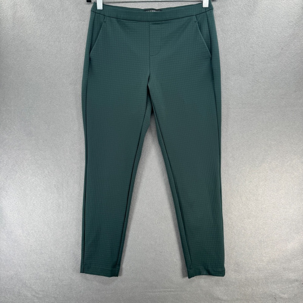 Liverpool Womens The Knit Trouser Pants Size‎ 4/27 Green Gables Textured Career